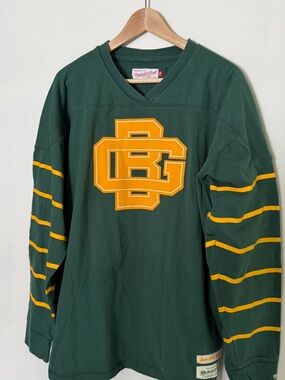 Mitchell and Ness Green Bay Packers Throwback Shirt
